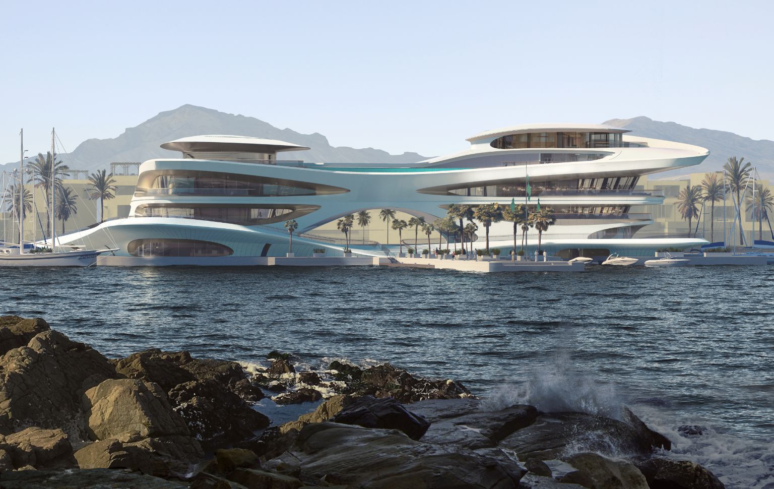 AMAALA giga-project unveils hyper-luxury yacht club to service top guests -  Hotelier Middle East