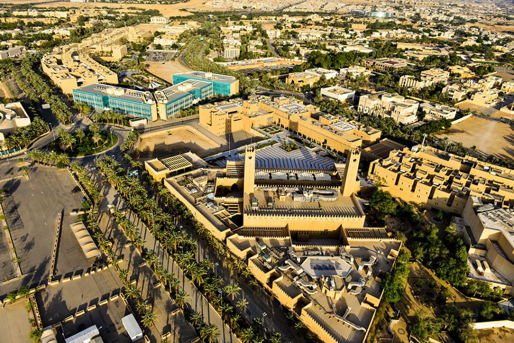 Riyadh Diplomatic Quarter Construction, Landscape Contractors In Riyadh